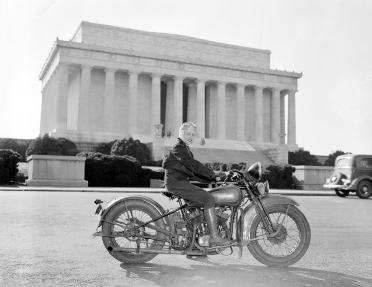 Sally Halterman the first female to get a motorcycle license in Washington - photo 3