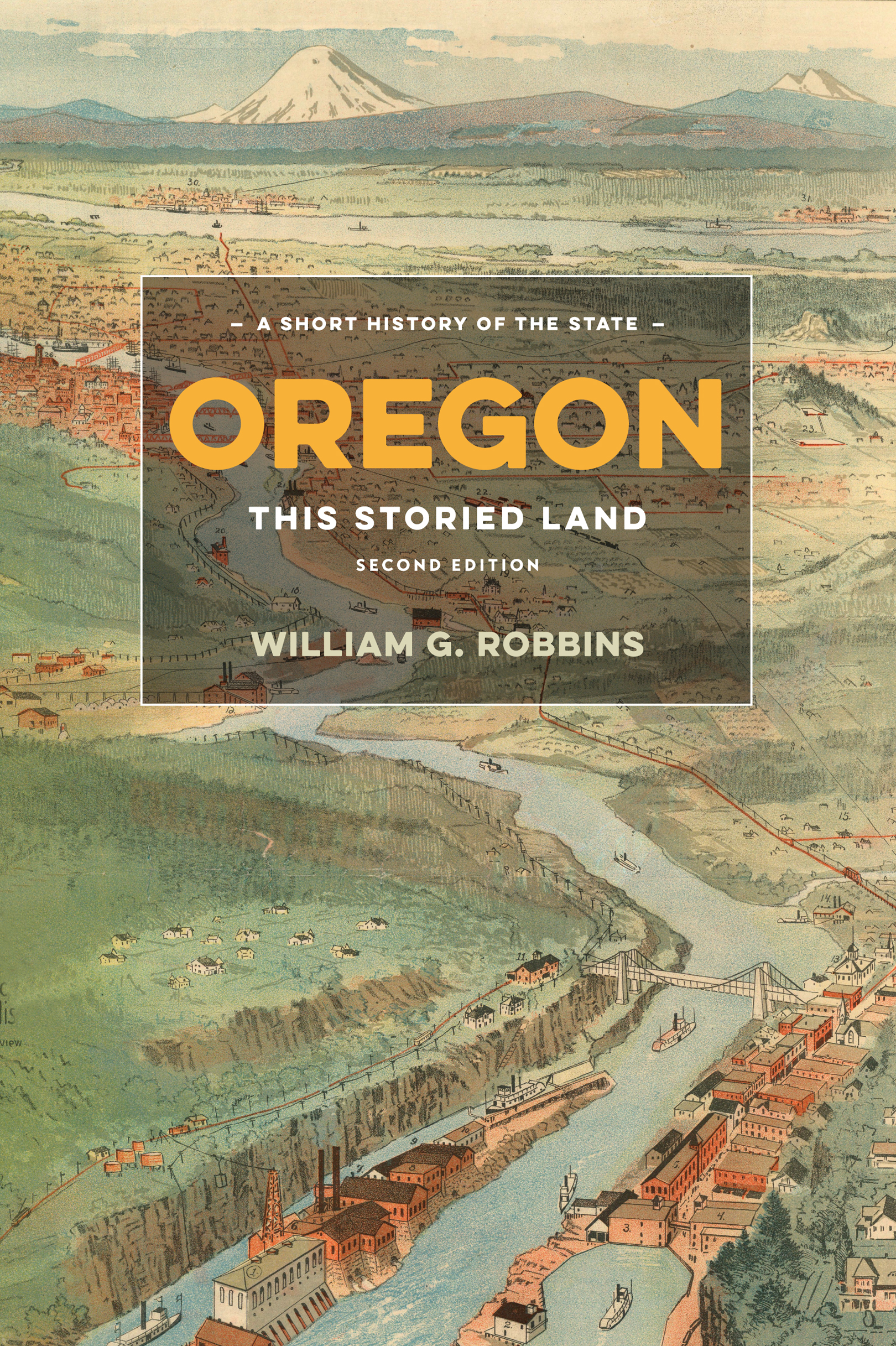 OREGON THIS STORIED LAND SECOND EDITION William G Robbins UNIVERSITY OF - photo 1