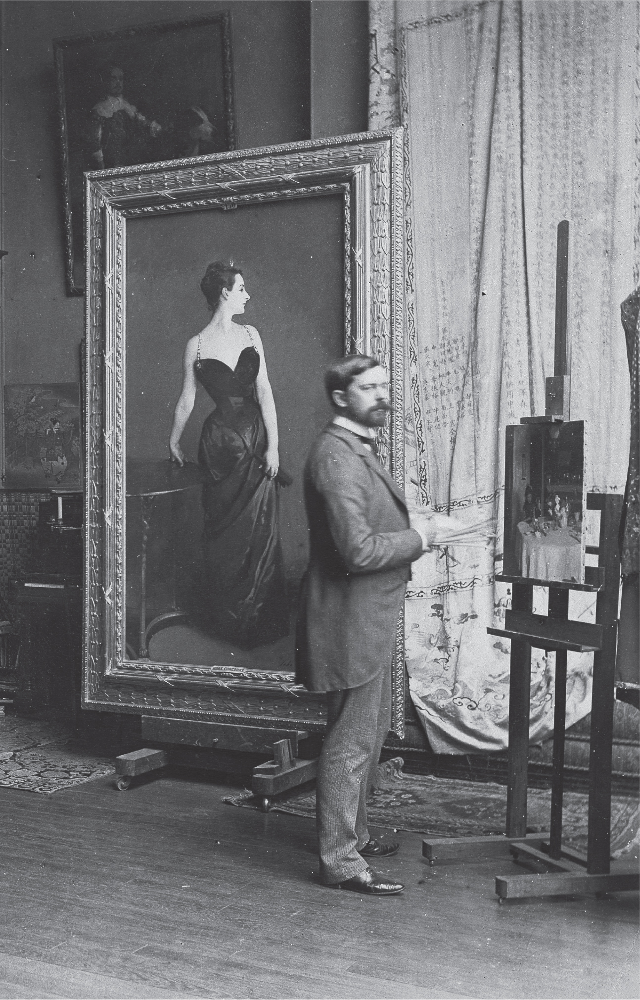 Sargent with Madame X in his Paris studio c 1884 Hed also keep his images of - photo 4