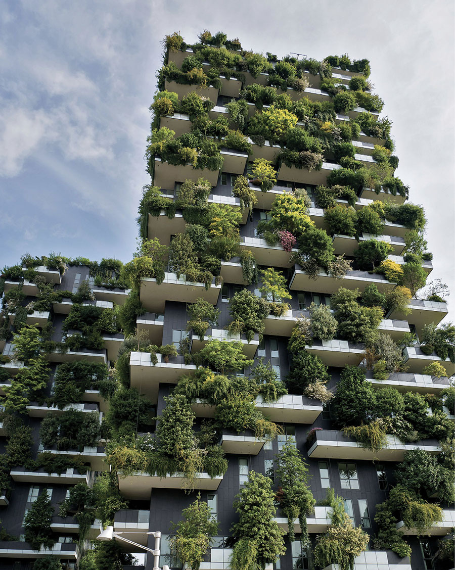 At Bosco Verticale in Milan Italy more than sixteen thousand plants and trees - photo 3