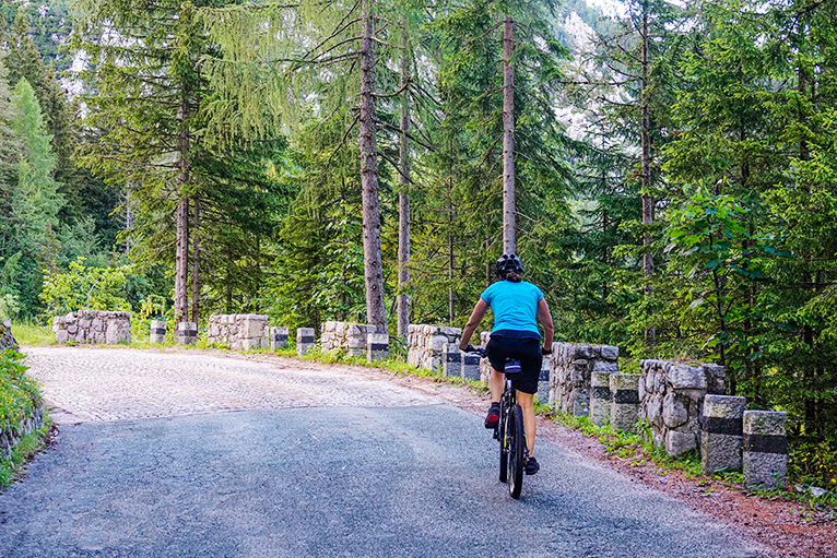 Cycling the Vri Pass FLYSTOCKSHUTTERSTOCK Lake Bled With its sky-blue - photo 14