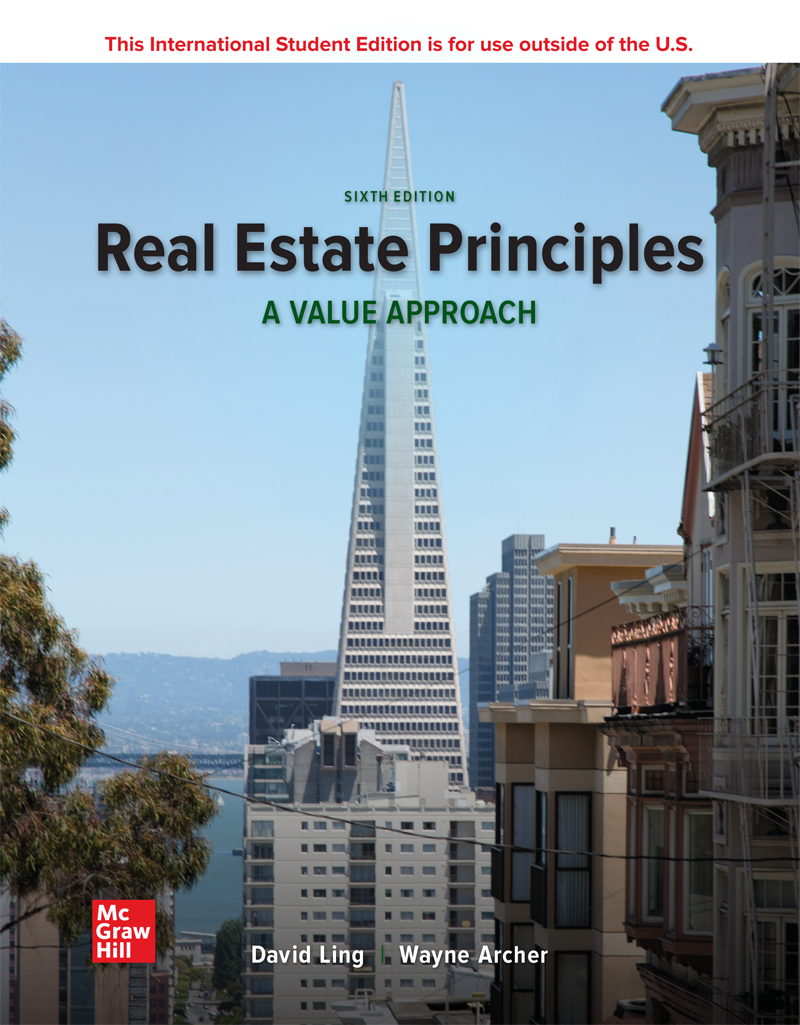 page i Real Estate Principles A Value Approach Sixth Edition page ii The - photo 1