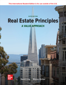 David C. Ling - Real Estate Principles: A Value Approach