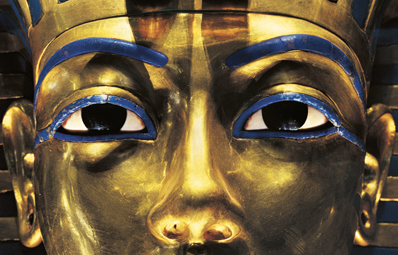 The eyes of Tutankhamuns gold mask Tutankhamun Unlike the names of many - photo 4