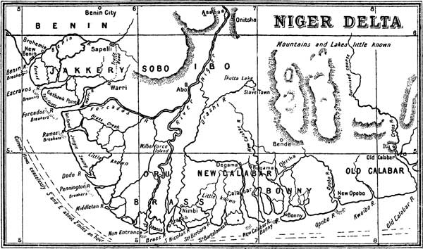 In the Niger Country Chapter I In Early Days BETWEEN two lines drawn - photo 2