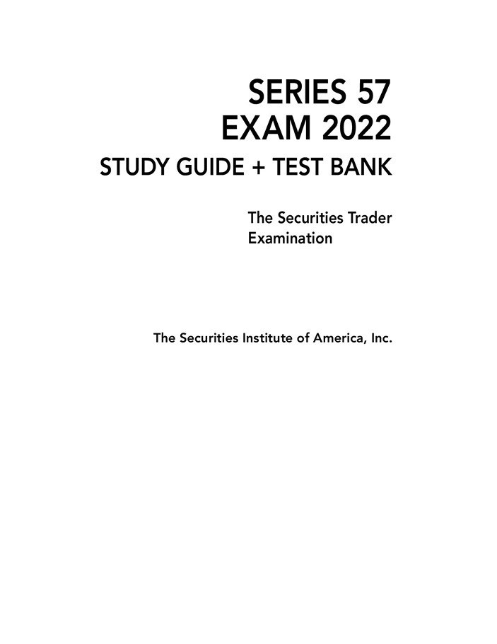 SECURITIES INSTITUTE SERIES The Securities Institute of America proudly - photo 2