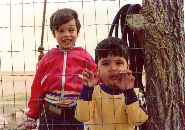 Sean and cousin Justin on Pine Ridge 1982 The family ranch was about twenty - photo 5