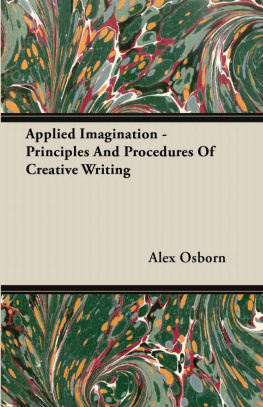 Alex Osborn Applied Imagination - Principles and Procedures of Creative Writing