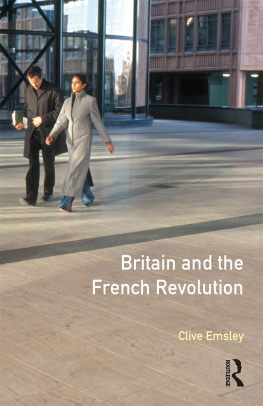 Clive Emsley - Britain and the French Revolution