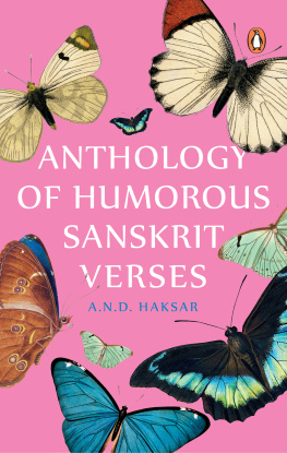 A.N.D. Haksar - Anthology of Humorous Sanskrit Verses