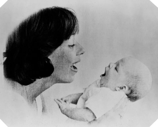 Holding my new baby daughter Carrie Louise 1963 I remember wanting Carrie - photo 3