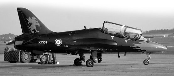 Hawk T1A XX309 at the October Air Show at Duxford in 2005 Author - photo 4