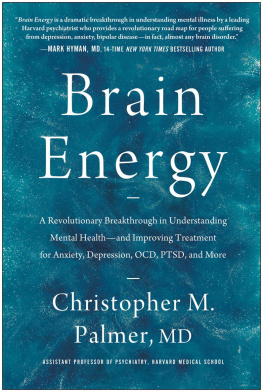 Christopher M. Palmer MD Brain Energy: A Revolutionary Breakthrough in Understanding Mental Health--and Improving Treatment for Anxiety, Depression, OCD, PTSD, and More