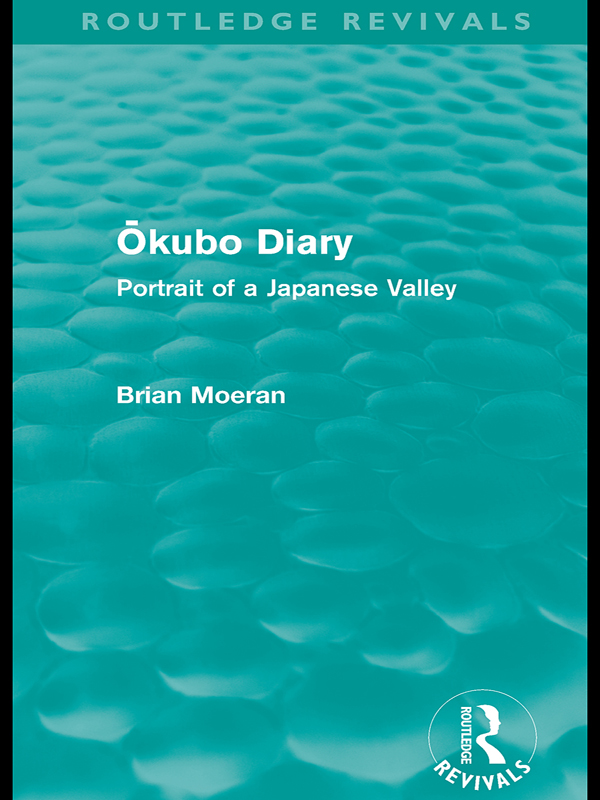 kubo Diary KUBO DIARY Portrait of a Japanese Valley Brian Moeran - photo 1