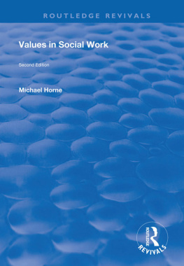 Michael Horne - Values in Social Work