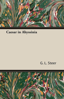 G. L. Steer - Caesar in Abyssinia