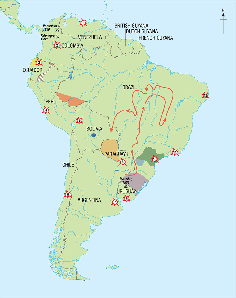 Conflict in South America 190070 Centers of Conflict 1 Caracas 1929 - photo 5