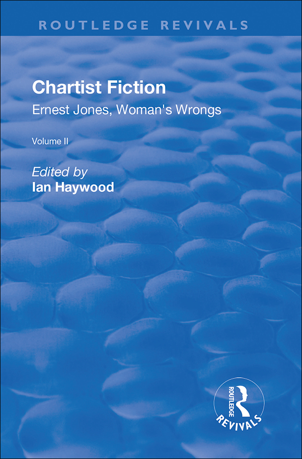 Chartist Fiction Volume 2 First published 2001 by Ashgate Publishing Reissued - photo 1