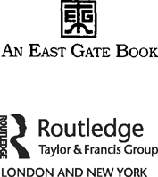 An East Gate Book First published 2003 by ME Sharpe Published 2015 by - photo 1