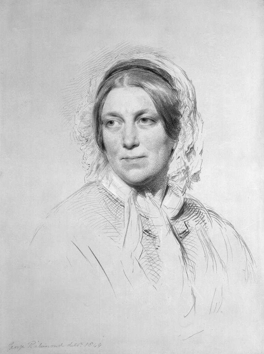 Harriet Martineau Chalk painting by George Richmond 1849 By permission of - photo 3