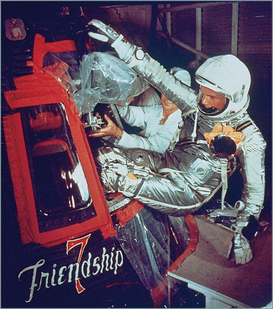 Astronaut John Glenn orbited Earth in Friendship 7 On February 20 1962 John - photo 4