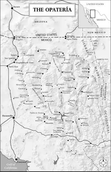 Map by Paul Mirocha Map by Paul Mirocha CONFLICT in COLONIAL SONORA - photo 2