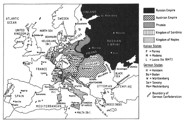 Europe 181548 War and Revolution in Europe 17891814 The Congress of Vienna - photo 1