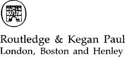 First published in 1980 by Routledge Kegan Paul Ltd 39 Store Street - photo 3