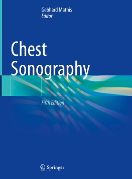 Gebhard Mathis (editor) - Chest Sonography