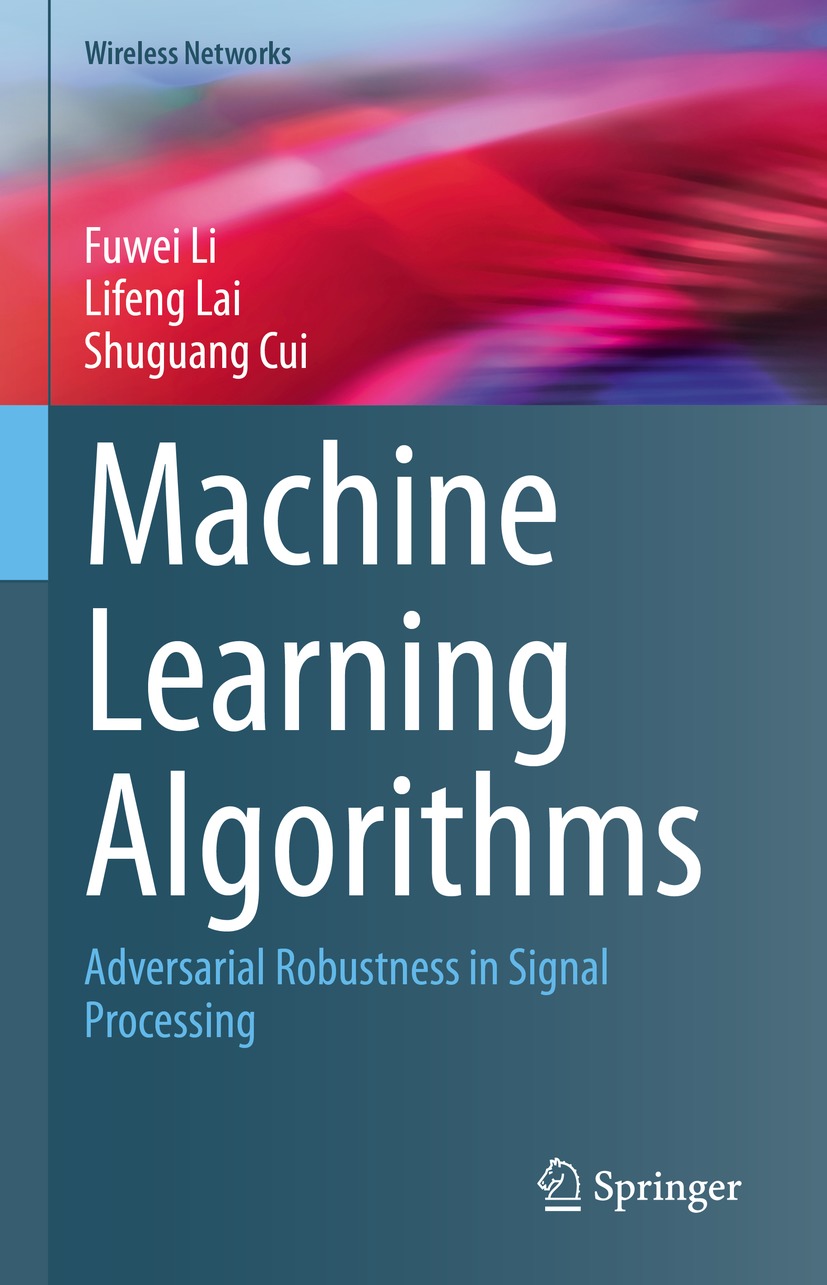 Book cover of Machine Learning Algorithms Wireless Networks Series Editor - photo 1