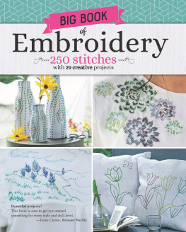 Renee Mery - Big Book of Embroidery: 250 Stitches and 29 Creative Projects