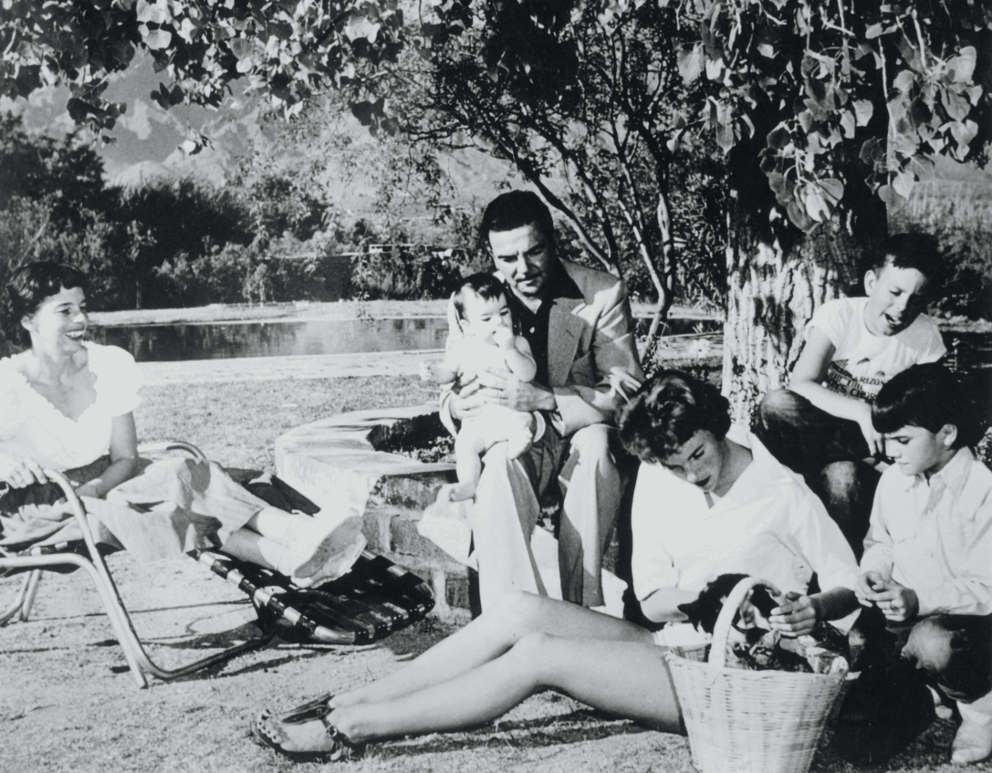 The Ronstadt family at home in Tucson about 1953 Ruth Mary lounging at left - photo 4