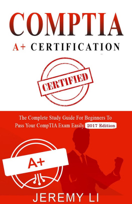 Jeremy Li - CompTIA A+ Certification