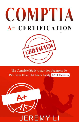 Jeremy Li CompTIA A+ Certification