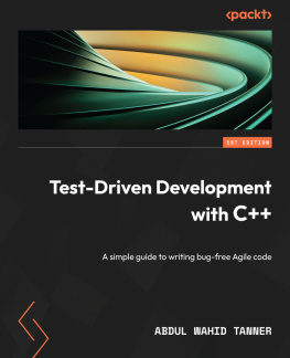 Abdul Wahid Tanner Test-Driven Development with C++