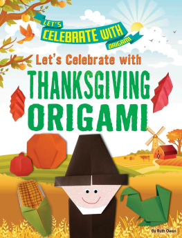 Ruth Owen Lets Celebrate with Thanksgiving Origami