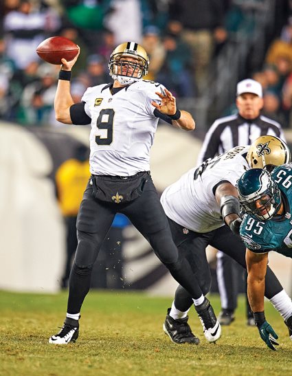 In 245 regular-season and postseason starts for the Saints Brees won 151 - photo 5