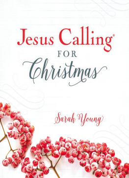 Sarah Young - Jesus Calling for Christmas