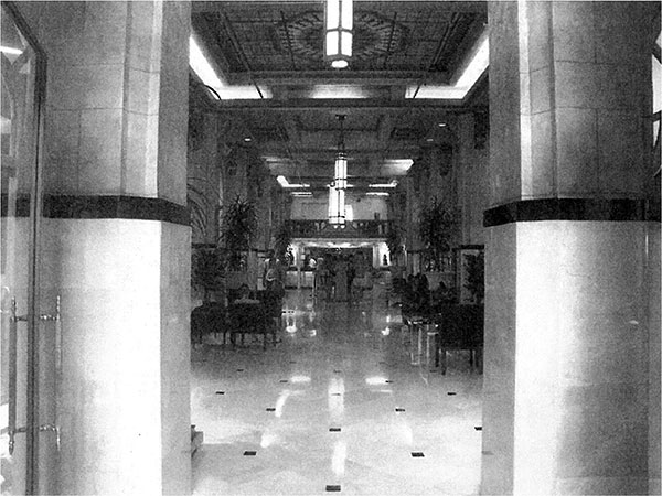 An interior view looking into the lobby of the Cecil Hotel Image from the - photo 5