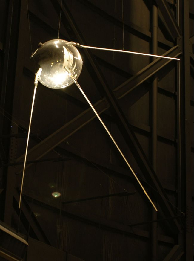 A replica of Sputnik 1 the first ever satellite sent into space Landmarks to - photo 2