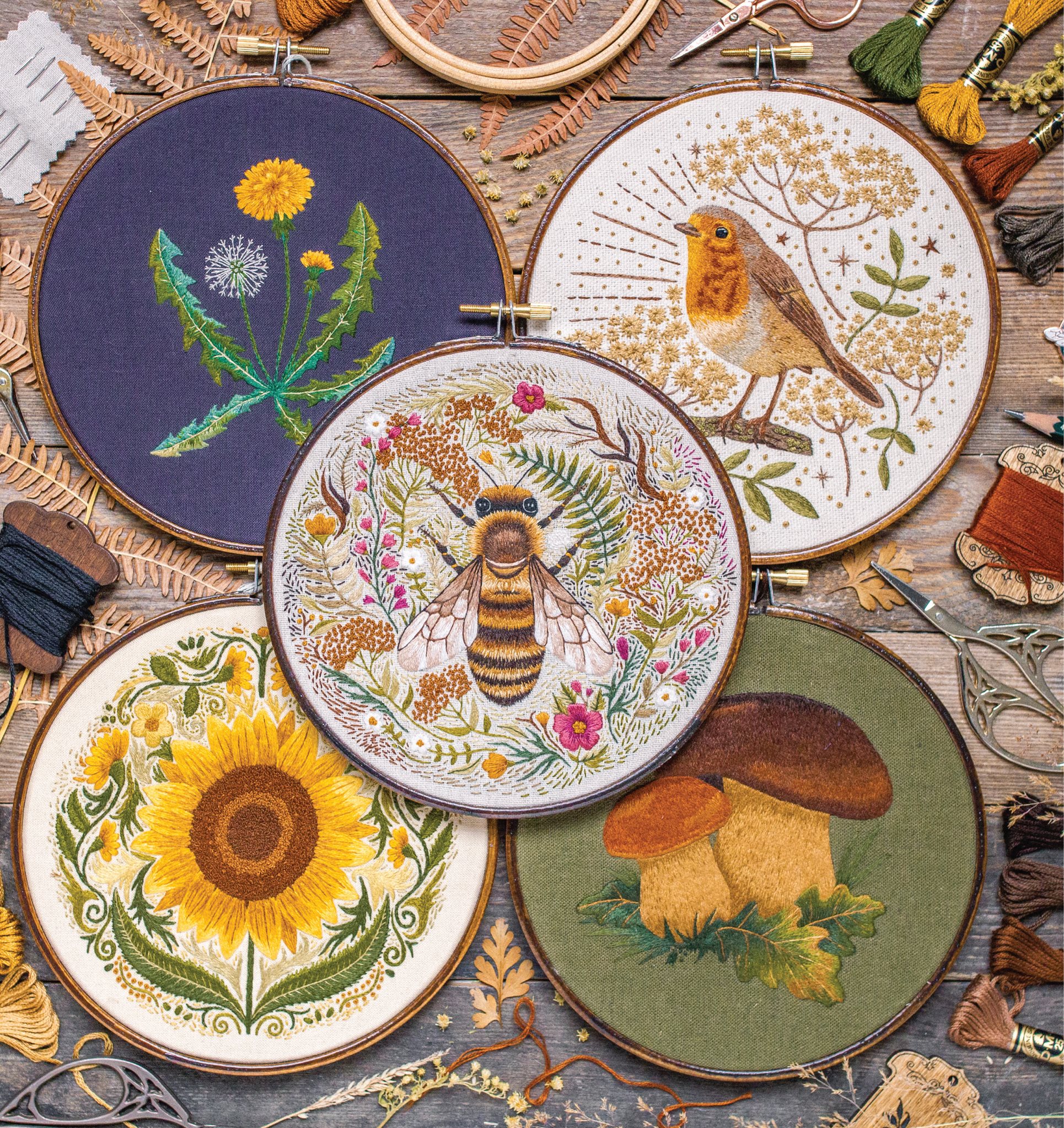 A STEP-BY-STEP GUIDE TO EMBROIDERY Through the Seasons PAINT WITH THREAD - photo 2