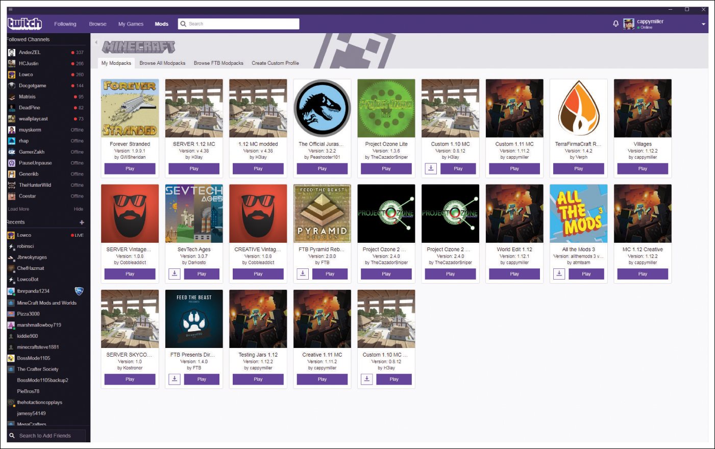 Modpack launchers like the Twitch launcher make installing modpacks easy - photo 7