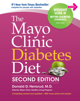 Donald D. Hensrud - The Mayo Clinic Diabetes Diet