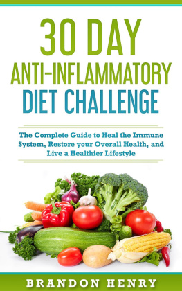 Brandon Henry - 30 Day Anti- Inflammatory Diet Challenge