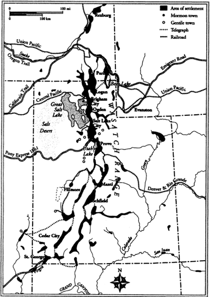 Mormonland 1890 Contents Prologue Overleaf Kanab Canyon in the Red - photo 4