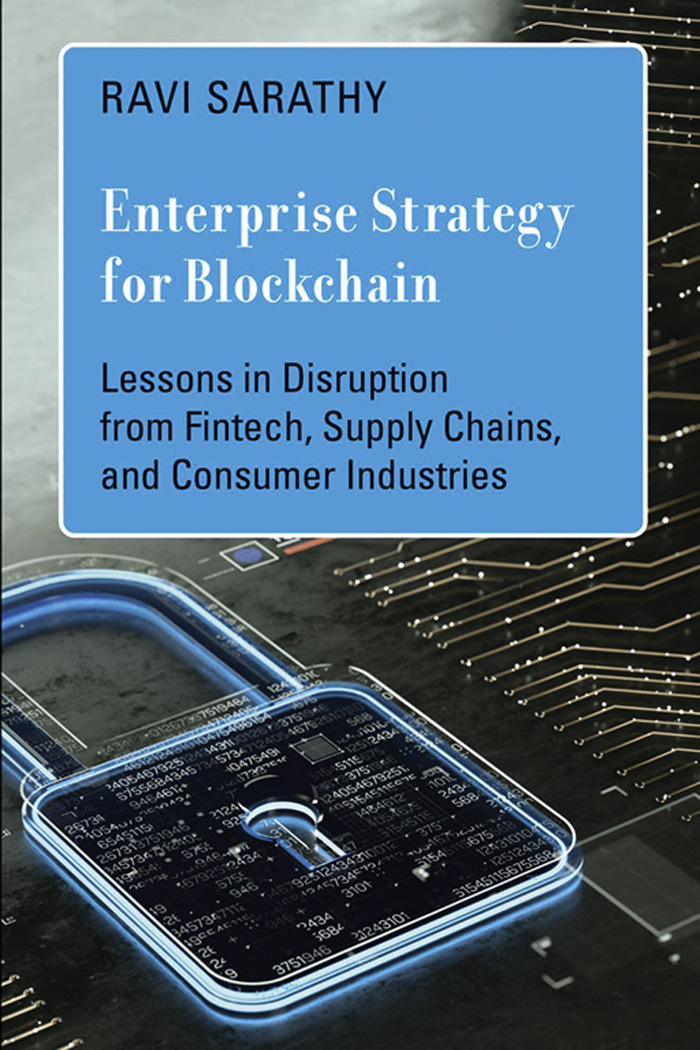 Enterprise Strategy for Blockchain Management on the Cutting Edge series Robert - photo 1