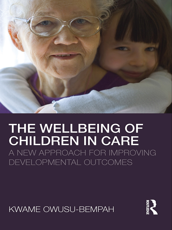 The Wellbeing of Children in Care Because of their previous damaging - photo 1