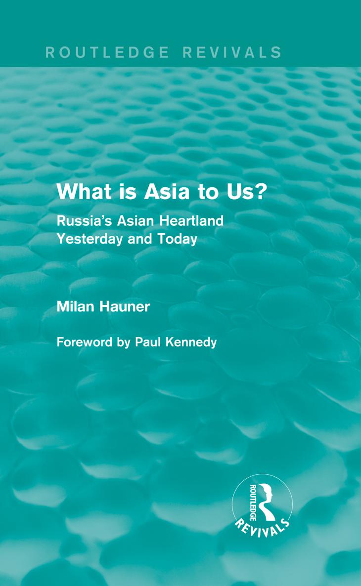 Routledge Revivals What is Asia to Us This book first published in 1990 - photo 1