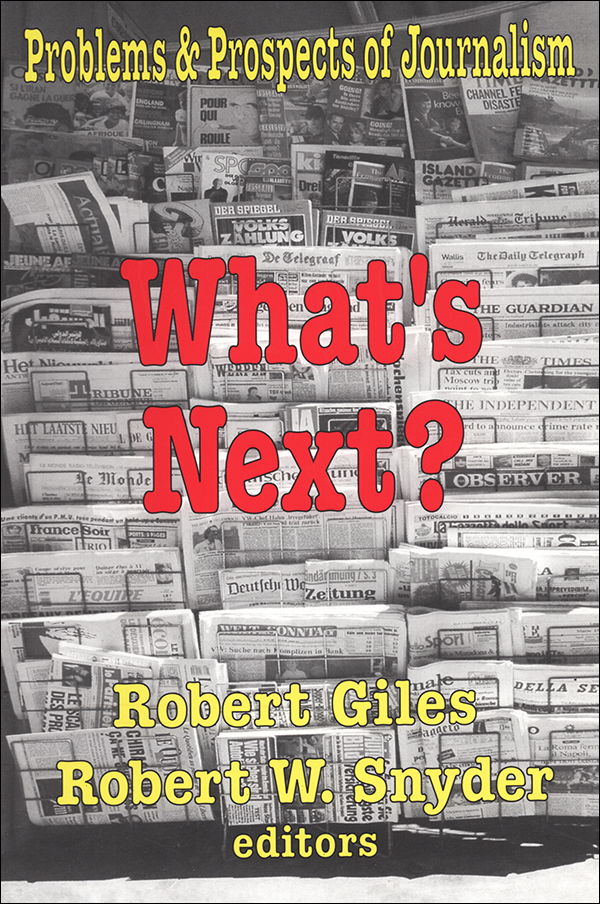 Whats Next Media Studies Series 1968 Year of Media Decision edited by - photo 1