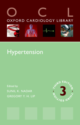 Nadar Sunil - Hypertension (Oxford Cardiology Library) 3E
